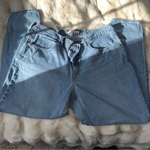 Levi's Premium Light Blue Denim 80s Mom Jean